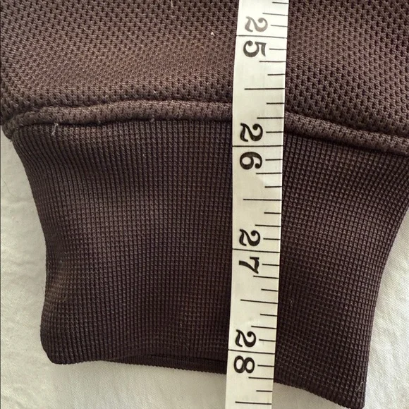 Reebok NFL Women's Medium Cleveland Brown Long Sleeve Hoodie - Picture 9 of 11